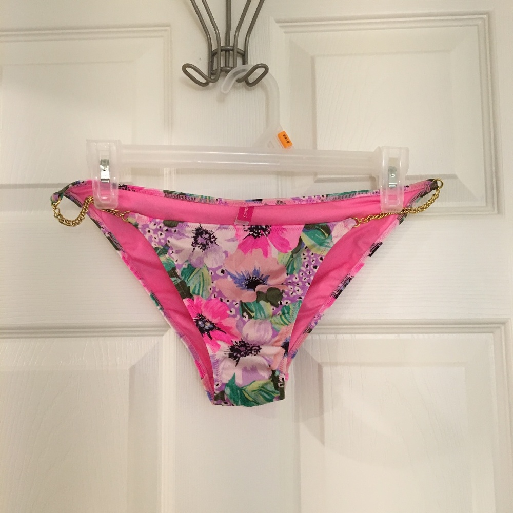 Victoria's Secret Floral Bikini Bottoms, Small